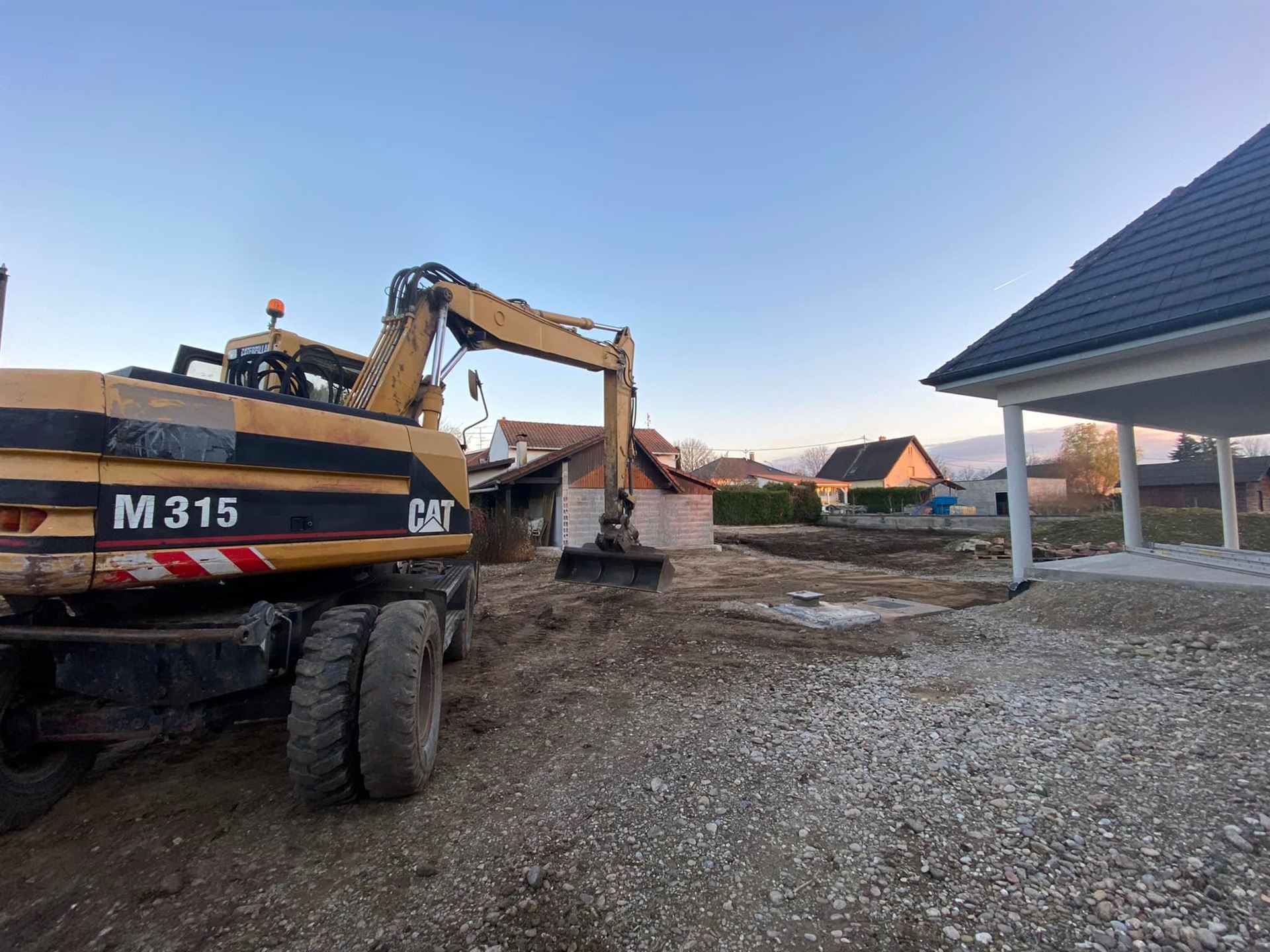 Terrassement pour piscine à Mulhouse